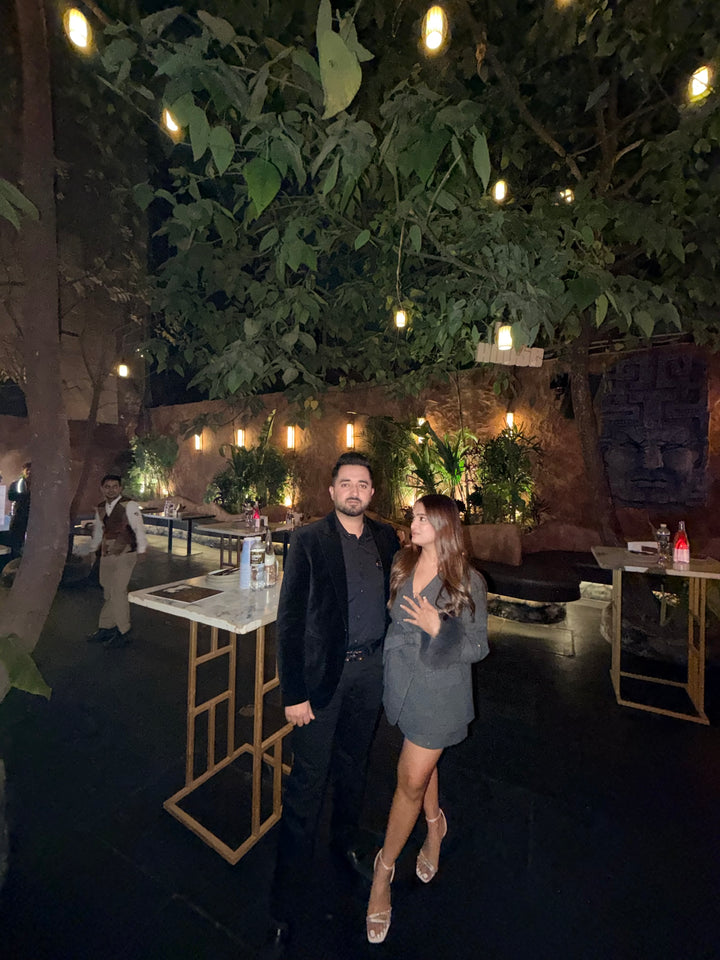 Fenenna Luxury Fur Sleeve Winter Co-ordinate Set