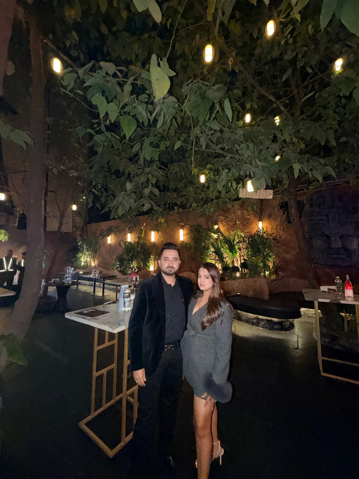 Fenenna Luxury Fur Sleeve Winter Co-ordinate Set