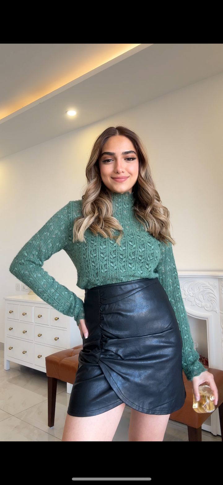 Kelly Sheer Lace Top