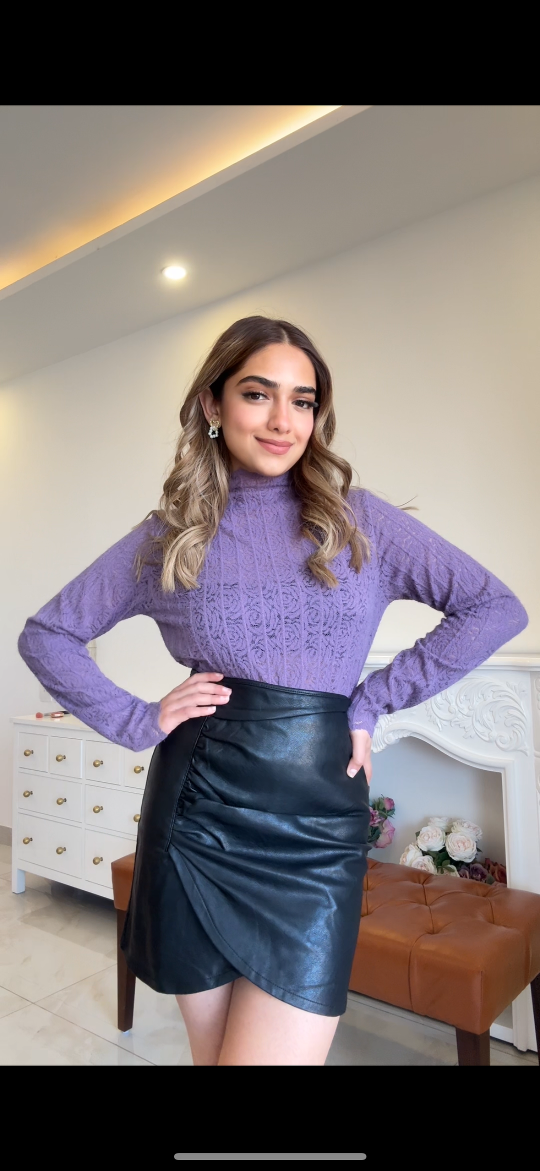 Kelly Sheer Lace Top