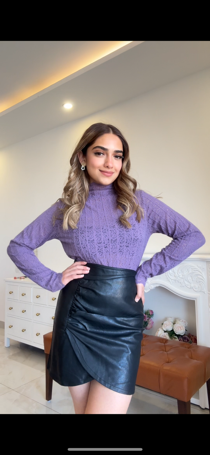 Kelly Sheer Lace Top