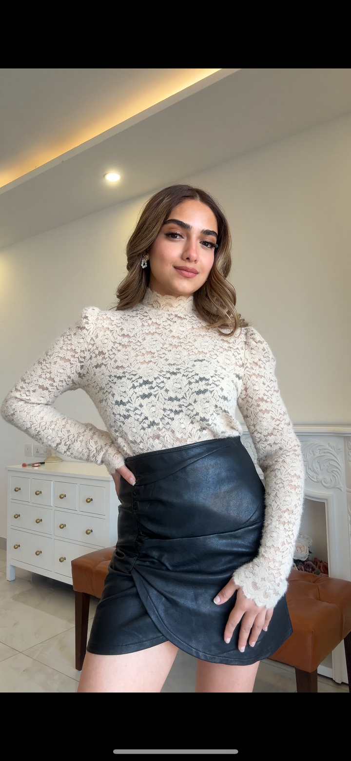 Kelly Sheer Lace Top