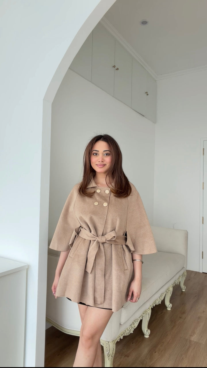 Lennon Premium Winter Cape Coat