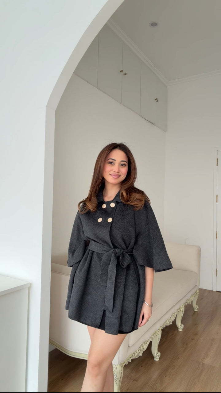 Lennon Premium Winter Cape Coat