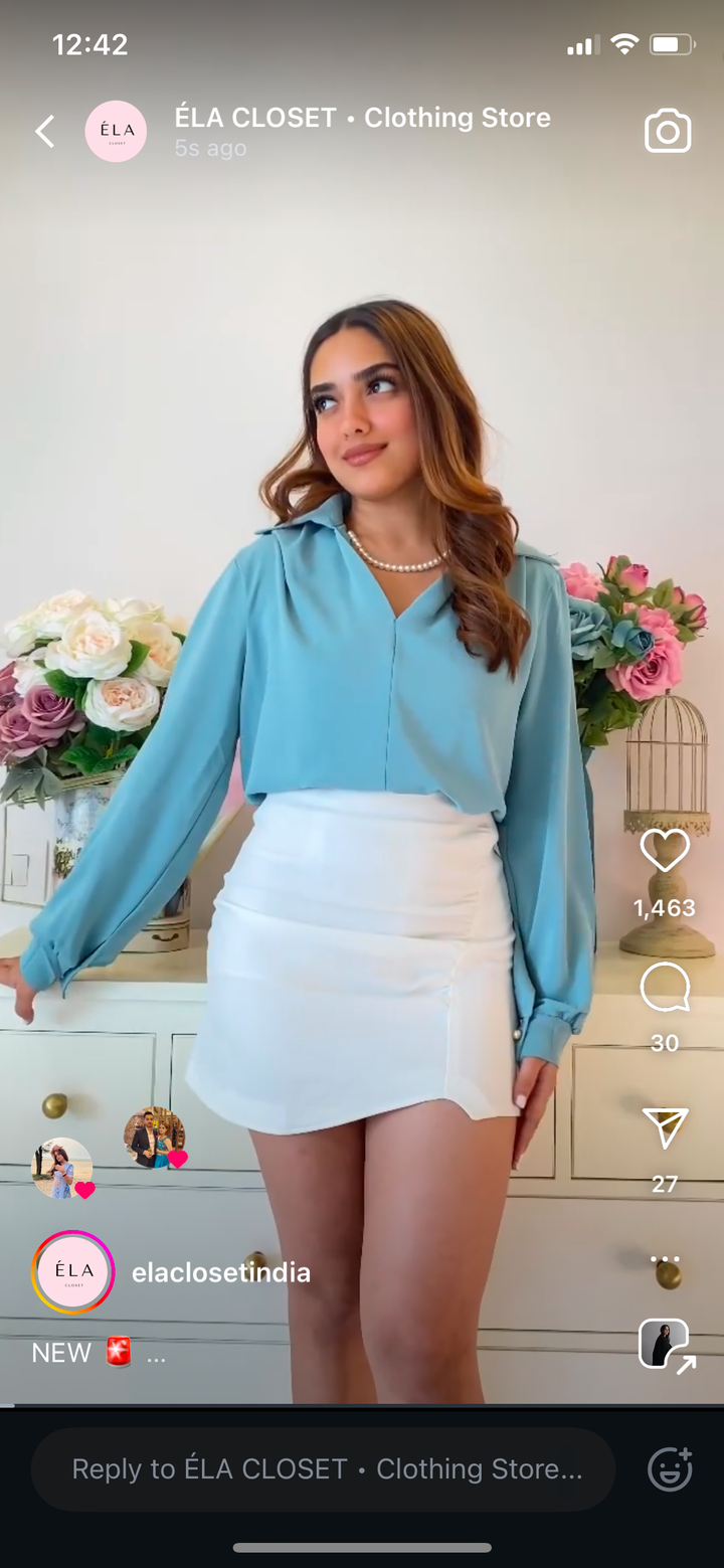 Kellie Satin Shirt