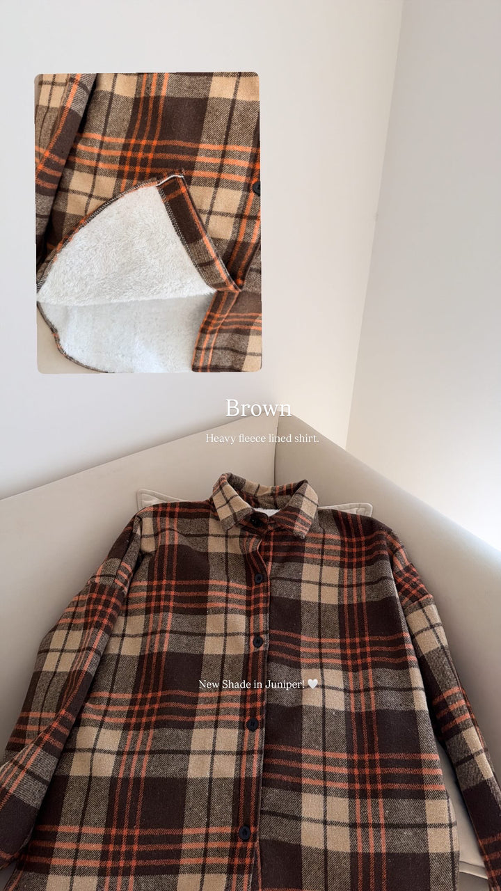 Juniper fleece lined winter shirt