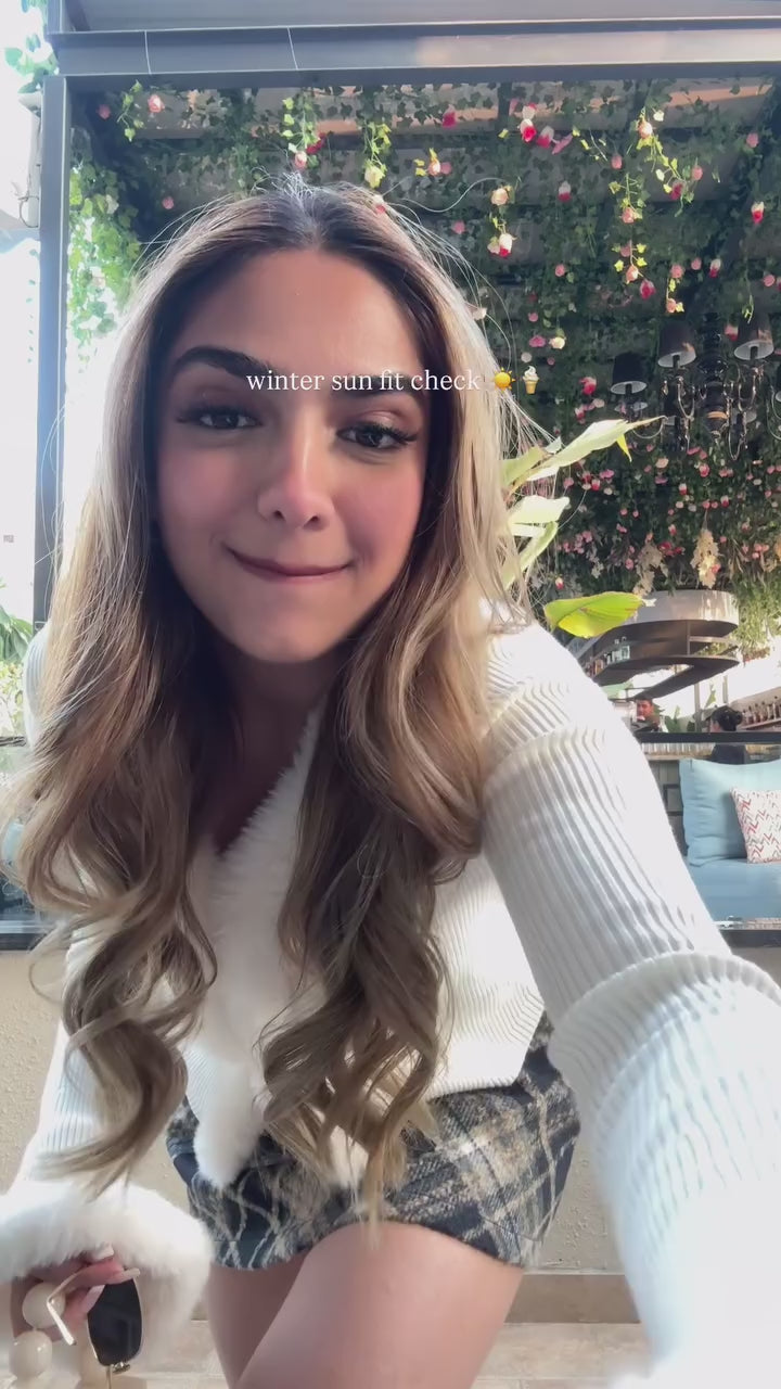 Winnifred Premium Fur Sweater Top