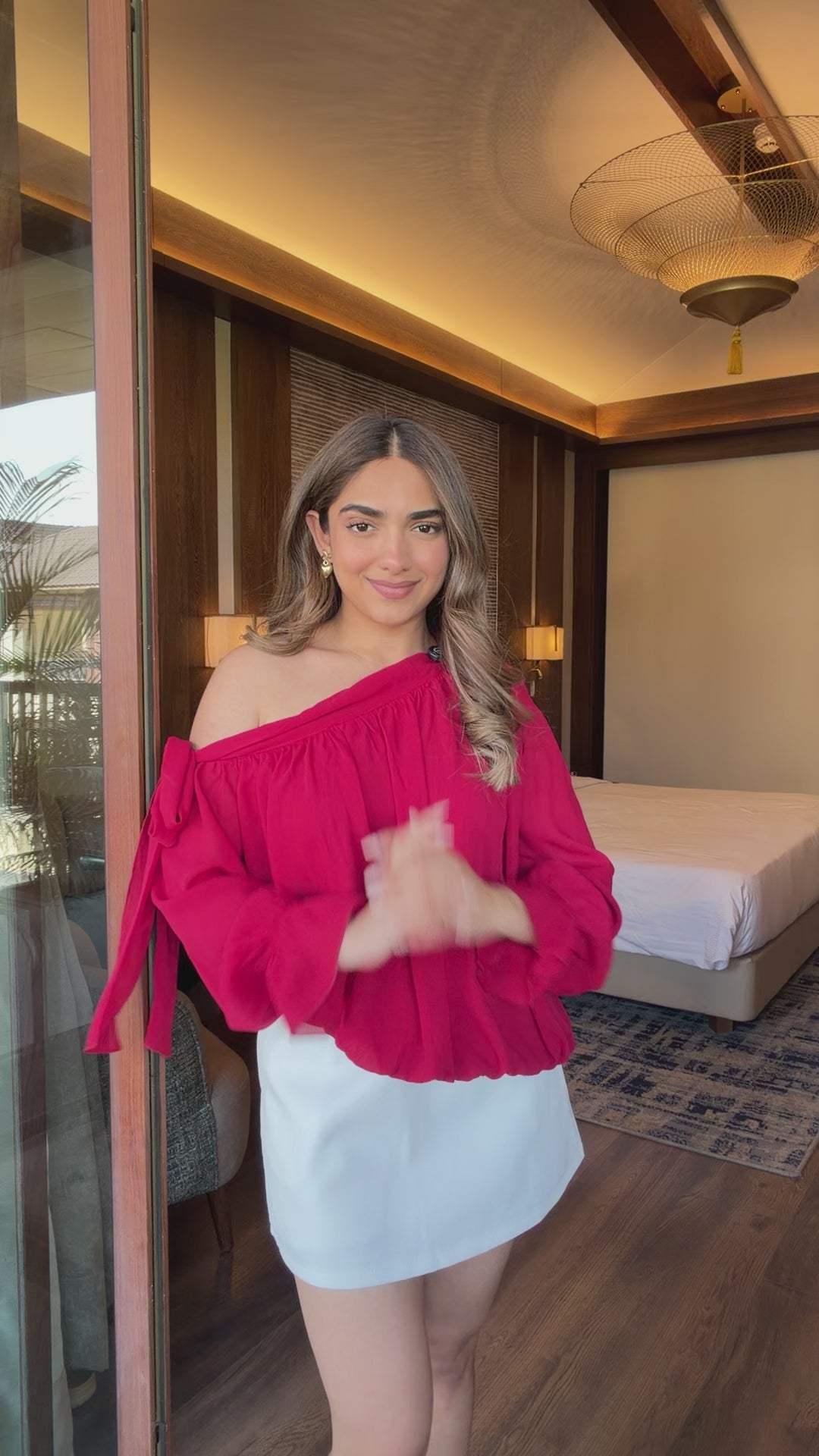 Bellflower Off-shoulder Top
