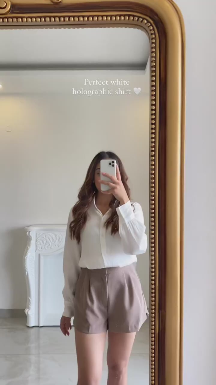 Holographic Formal Shirt