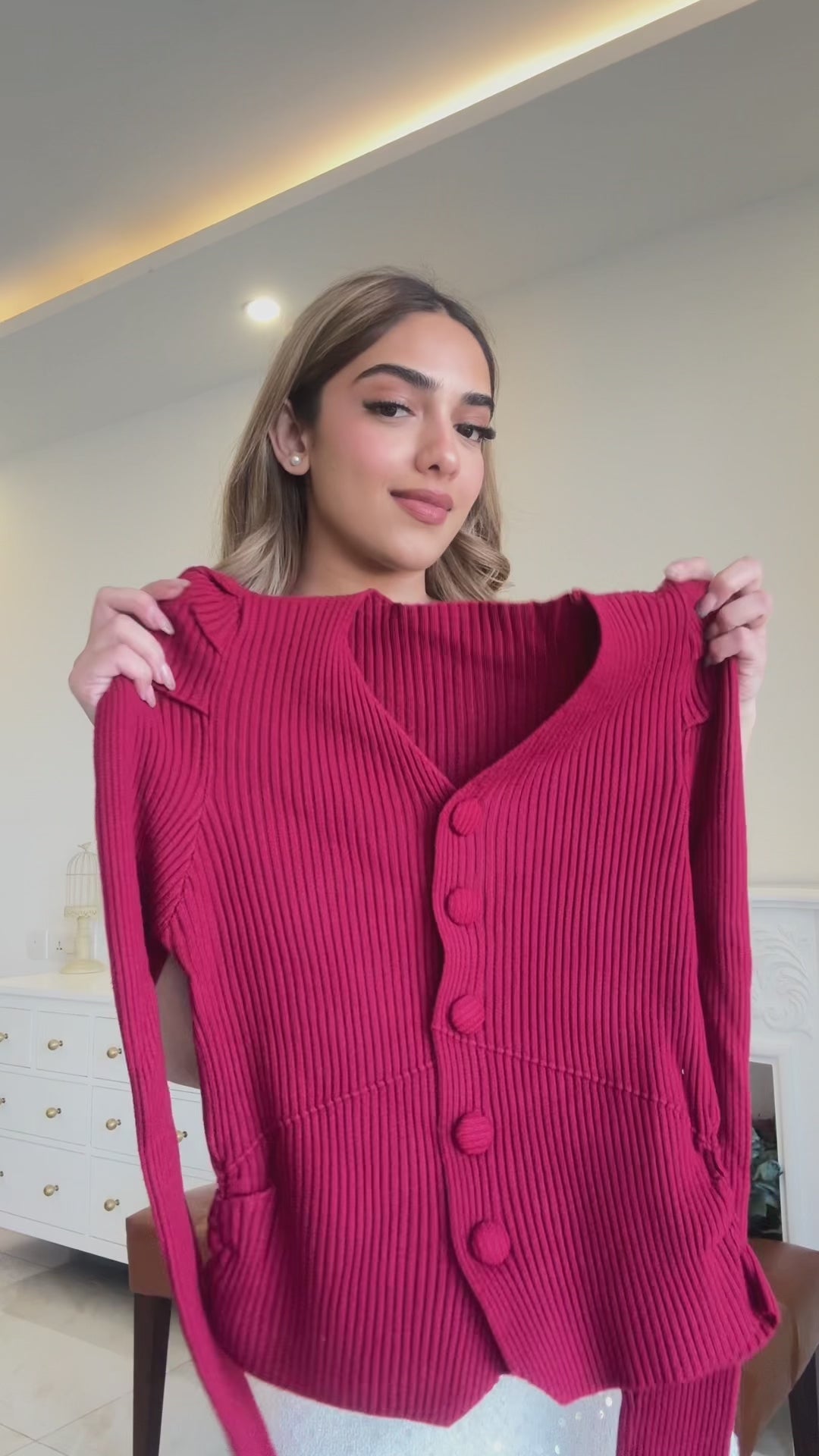 Ezra Choker Sweater Top