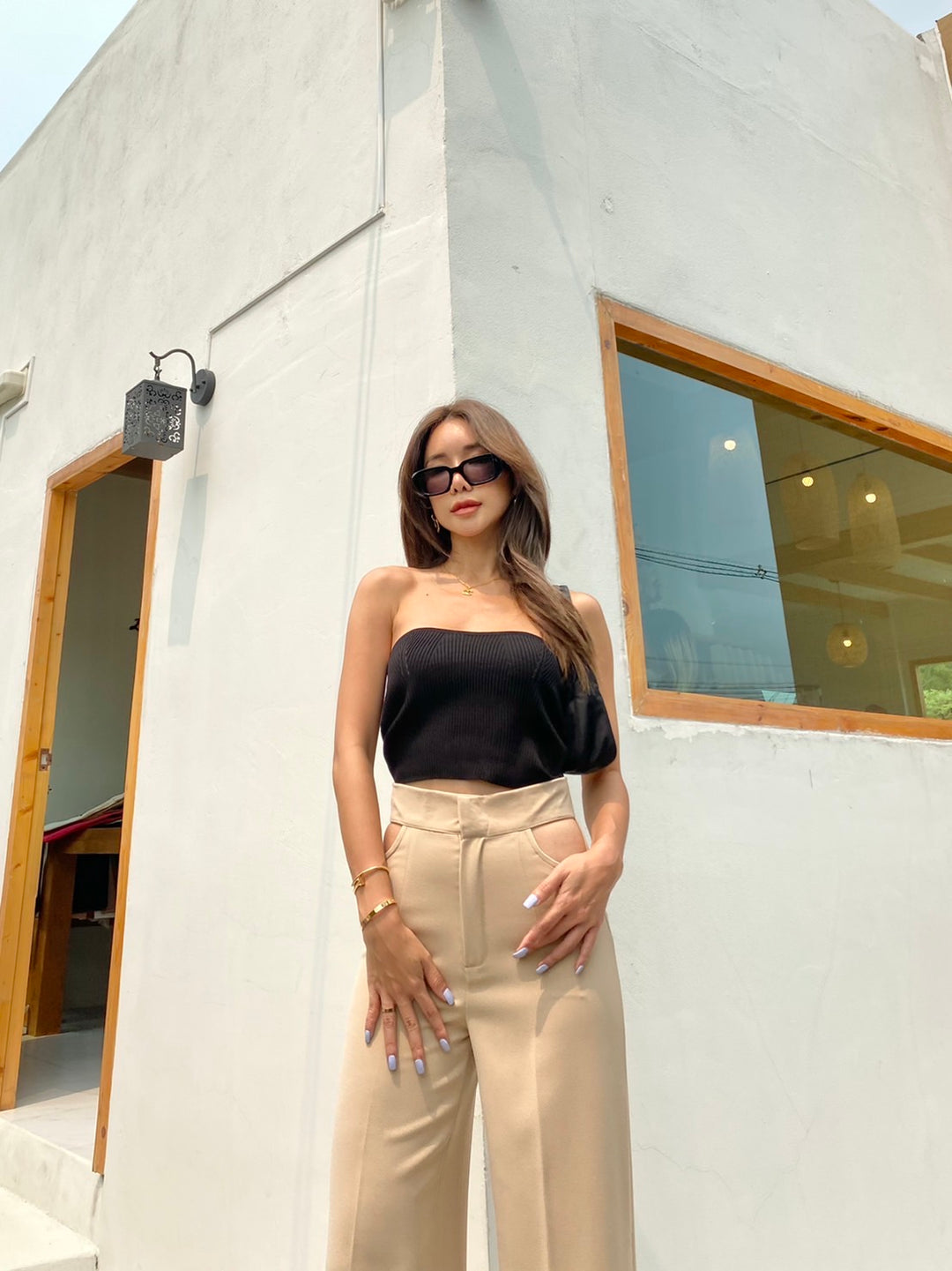 Alyssa Cut out Pants