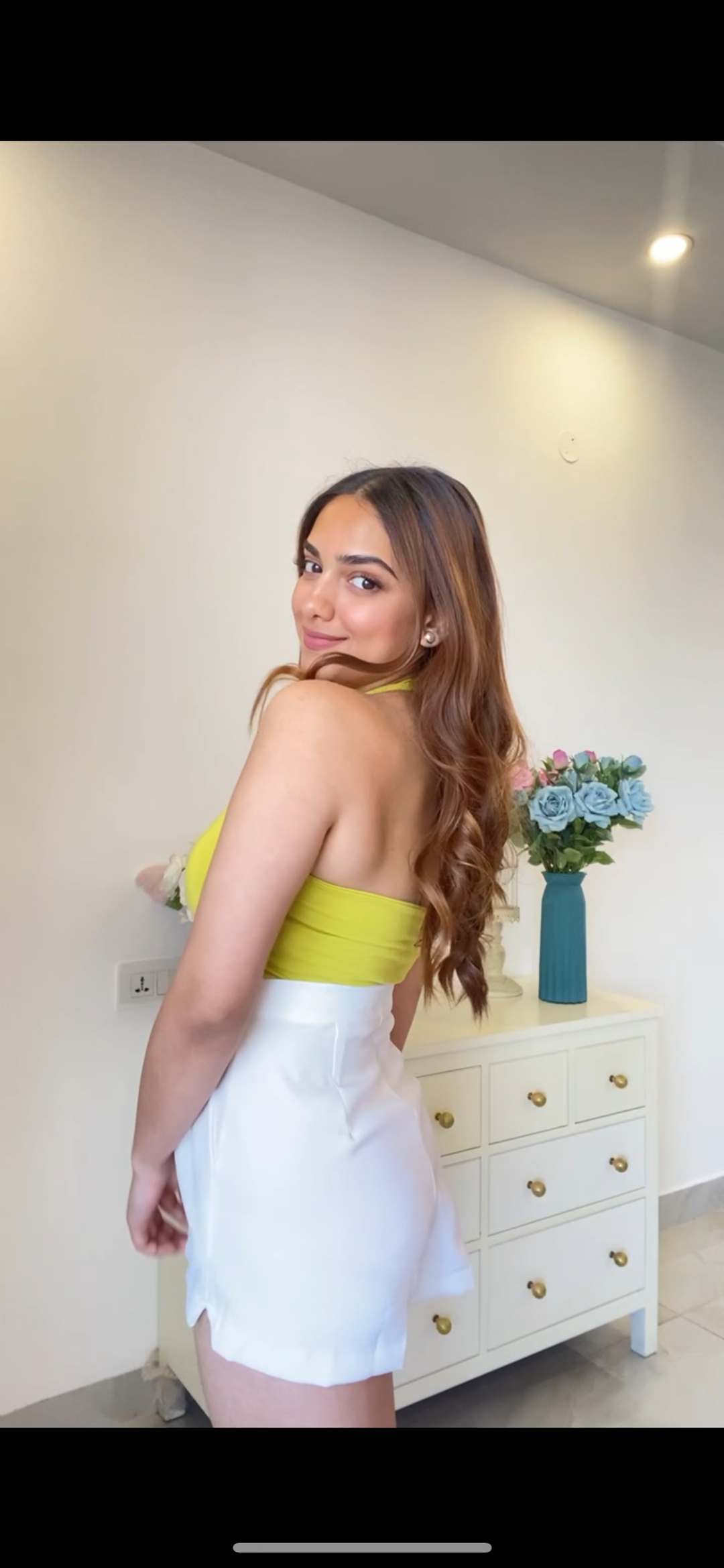 Layla Halter Bamboo Top