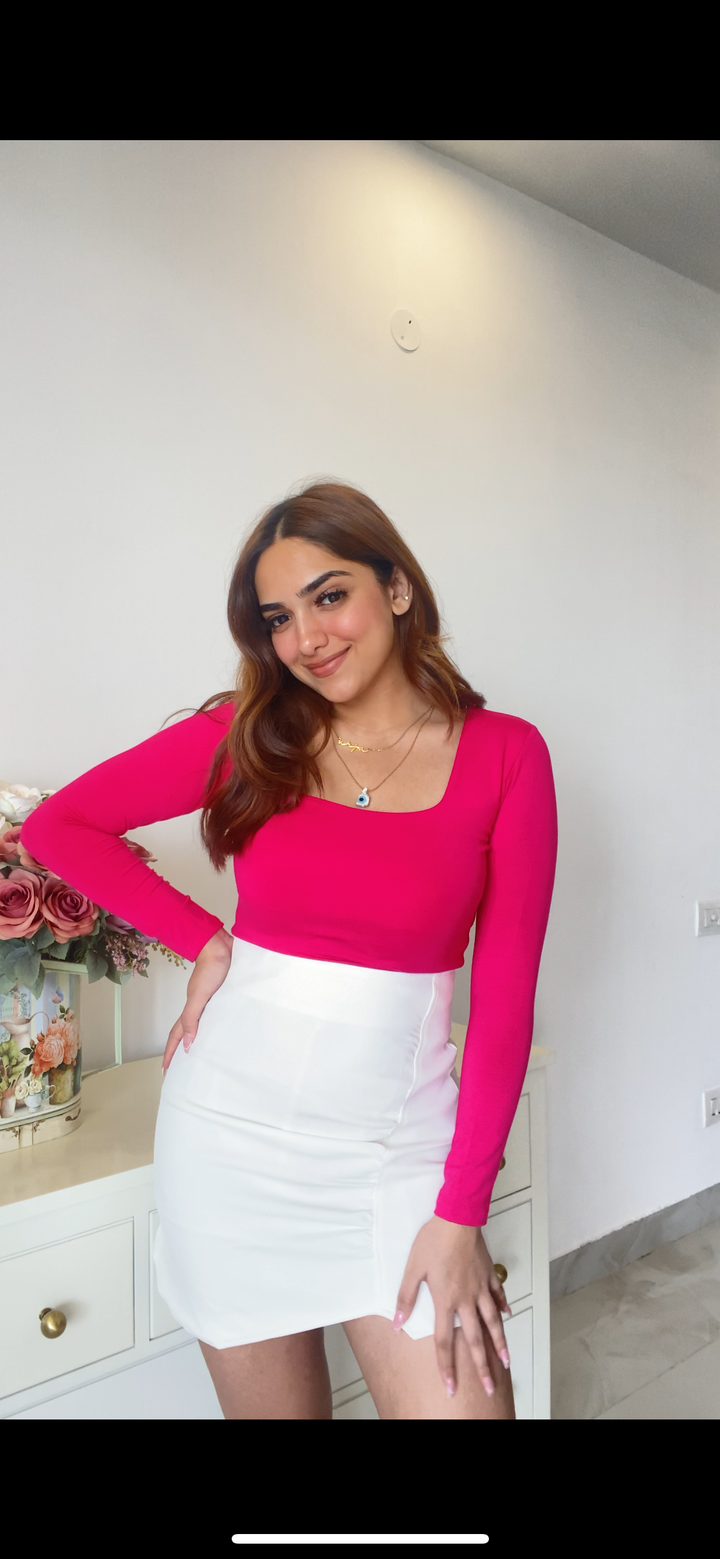 Ava Square Neck Bamboo Top 